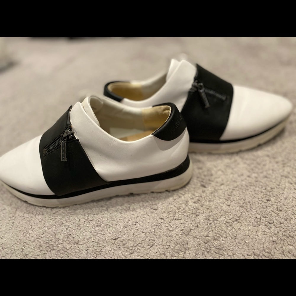 Karl Lagerfeld dressy slip on sneakers